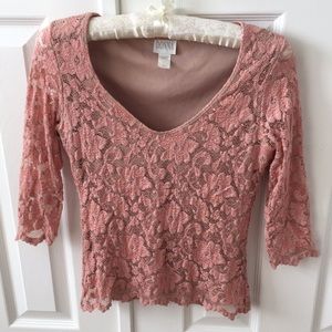 👗DONNA Lace top (lined)